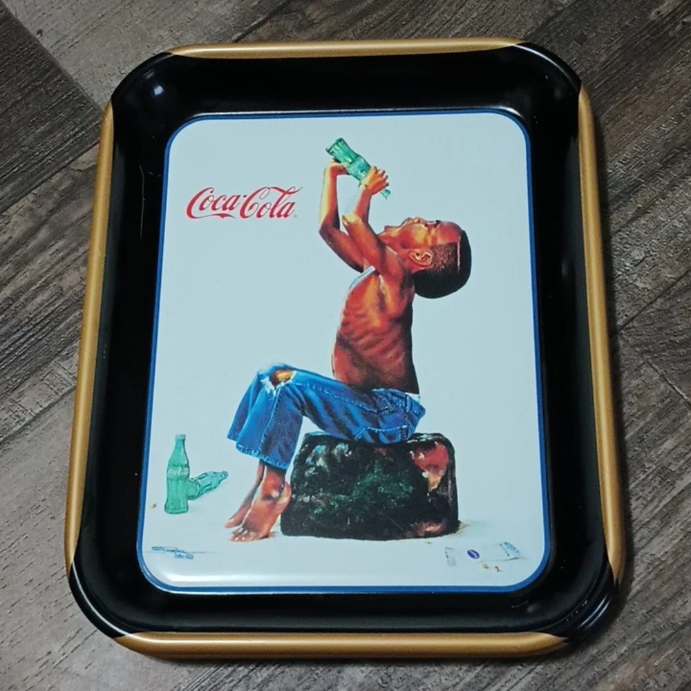 Vintage Coca-Cola Serving Tray titled 
